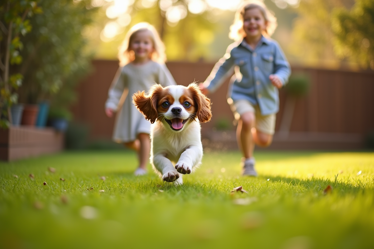 chien famille